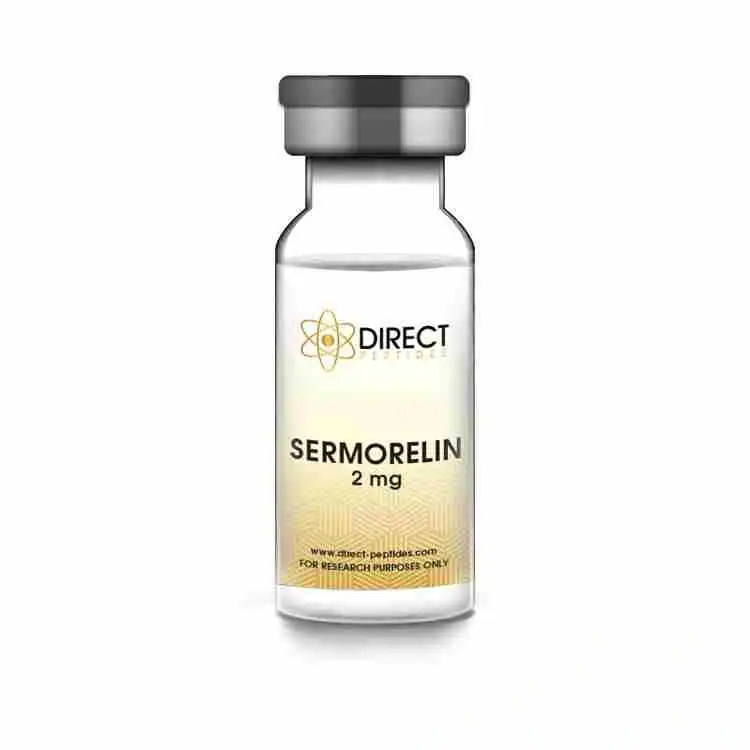 Buy Sermorelin Peptide Vial 2mg from Direct Peptides